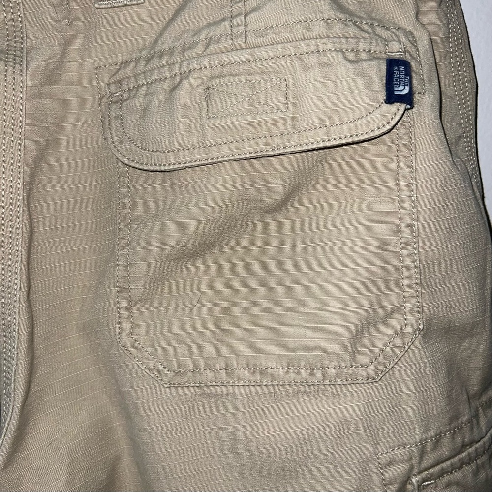 The North Face Men’s Khaki Cargo Hiking Shorts Size 34 - Picture 5 of 10